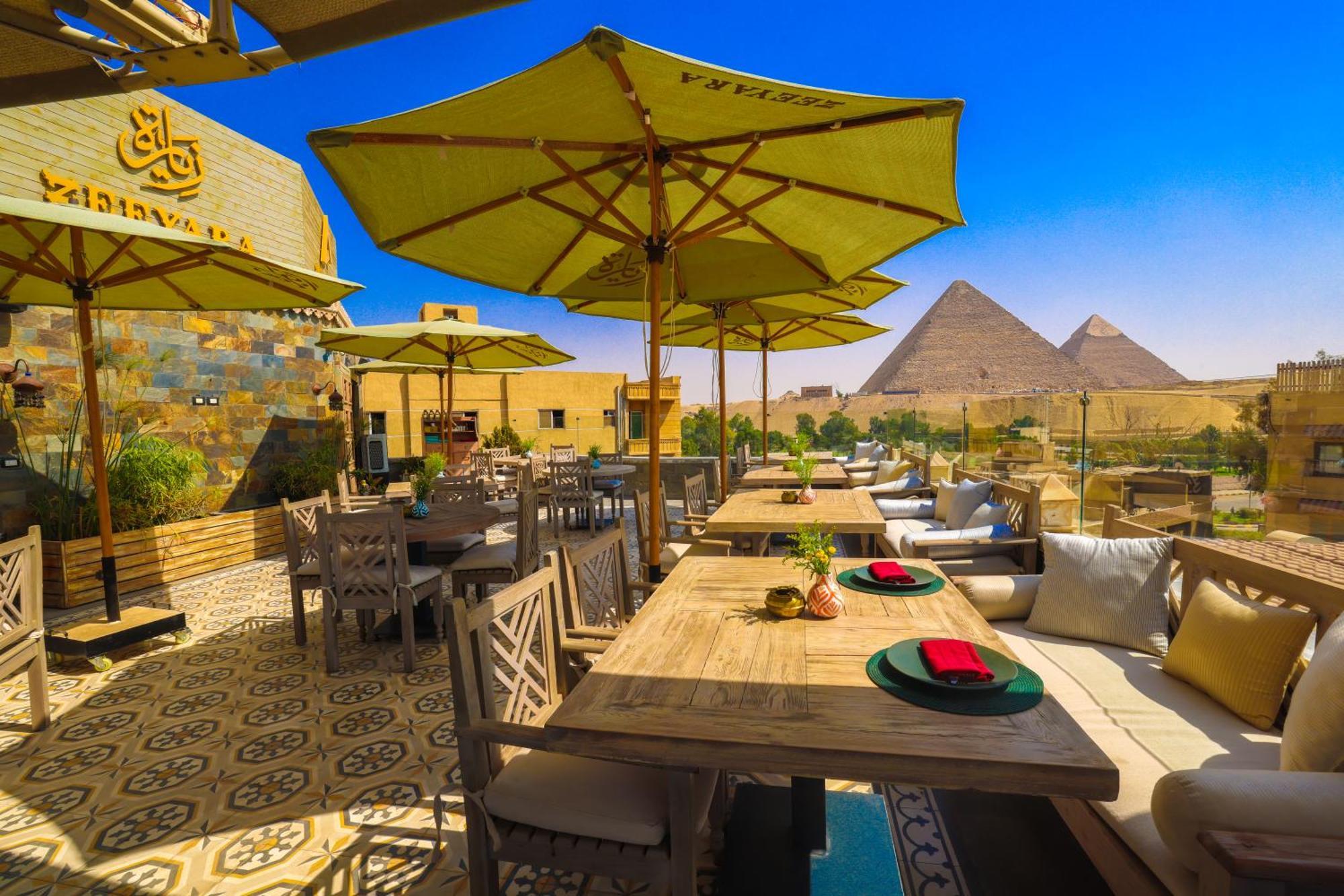 Onyx Pyramids Boutique Hotel Al Kawm al Akhdar Eksteriør billede
