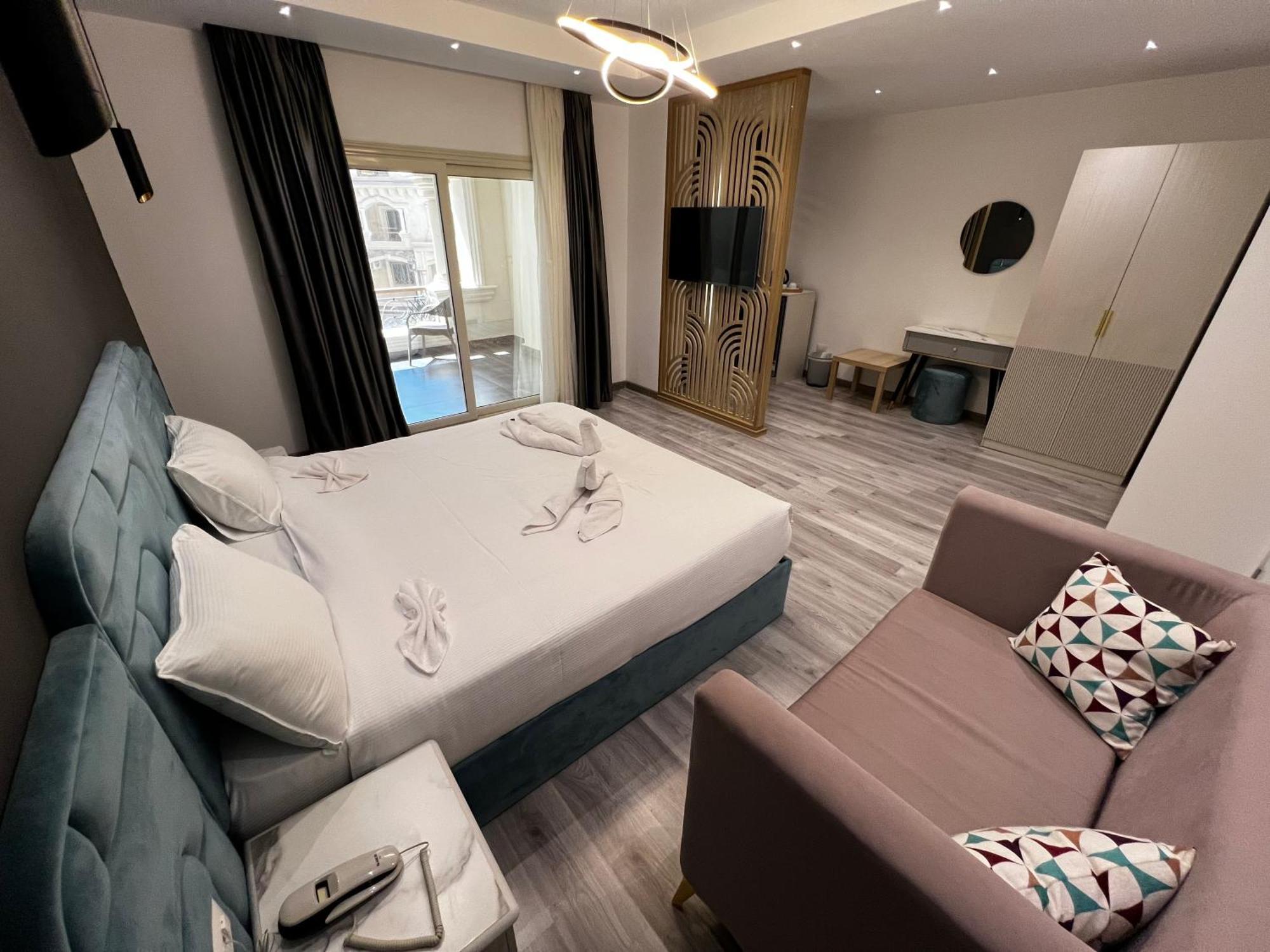Onyx Pyramids Boutique Hotel Al Kawm al Akhdar Eksteriør billede